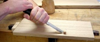 What is the difference between a chisel and a chisel: I explain with my fingers