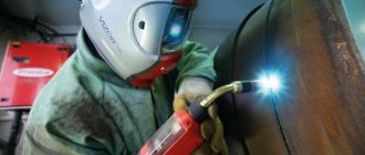 Photo: gas flame welding