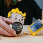 What is rosin for soldering made from?