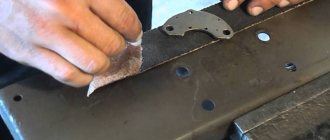 How to properly glue grinder tape with your own hands