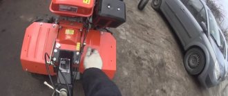 How to start a walk-behind tractor correctly?