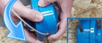 How to disassemble the trimmer head - instructions