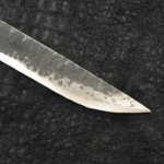Knife blade made of 9ХС