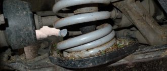 Marking of car springs by stiffness