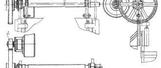 H3118 Drive and crankshafts of guillotine shears