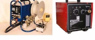 Полуавтоматы для дуговой сварки и наплавки в среде защитных газов