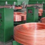 production of copper wire rod
