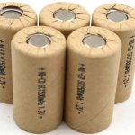 The simplest nickel-cadmium batteries