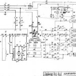 Electrical circuit diagram of machine 2421