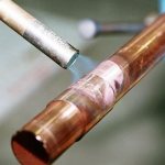 Copper pipe connection