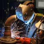 Welding a stainless flange with a carbon steel elbow