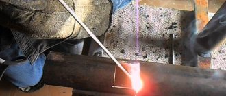 welding pipes in a fixed position