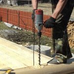Drilling timber
